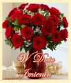 Najpiękniejsze życzenia i bukiet róż dla Ciebie!
