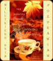 Gorąca herbatka na jesienny milutki dzień :)