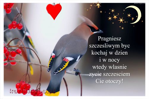 Szczęśliwym być...