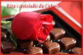 Róża i czekoladki dla Ciebie:)