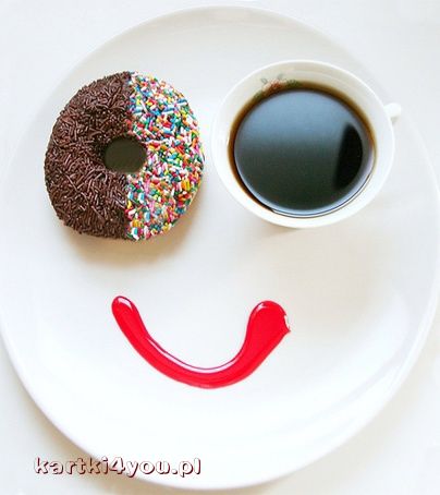 Ciasteczko, kaweczka i uśmiech dla Ciebie!
