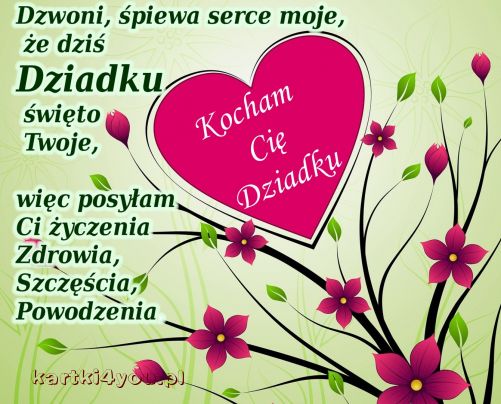 Kocham Cię Dziadku!